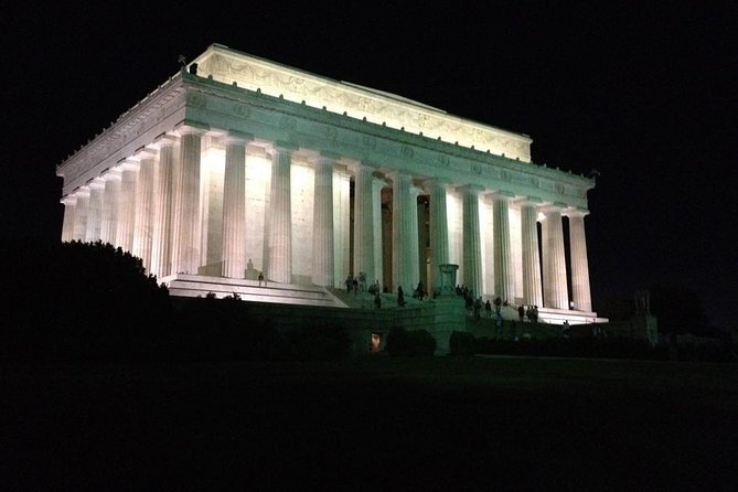3-4 Hour Private DC City Moonlight Tour by Van - Martin Luther King Jr. Memorial: a modern voice on the Tidal Basin
