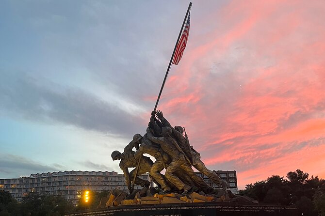 3- Hour Private Customizable Moonlight Washington DC Tour - Vietnam, Korean War, and World War II memorials