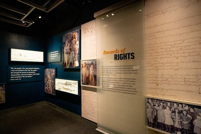America’s 250th VIP Tour: Archives, Portraits & History 6 ppl Max - Entering the National Archives with reserved access