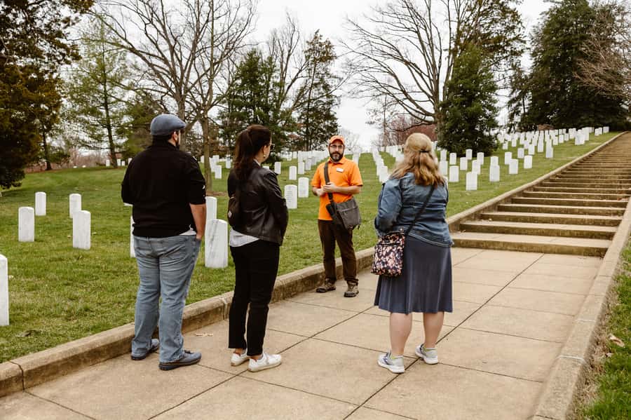 Arlington Cemetery: Kennedy Memorials & Changing of Guard - The Kennedy gravesites and Arlington’s presidential story