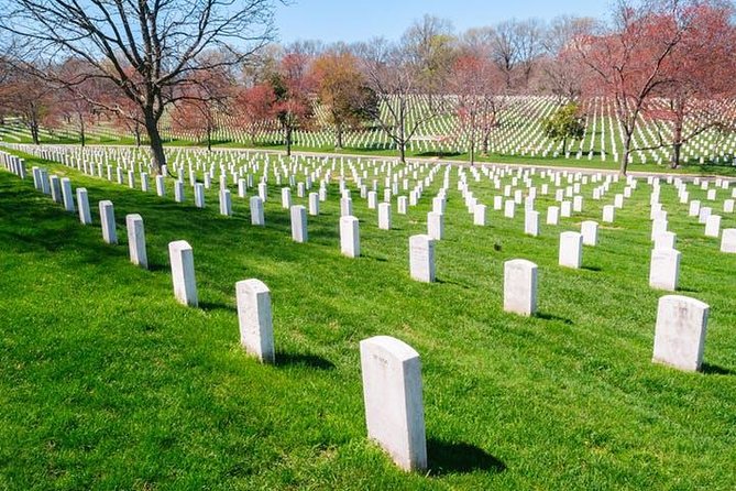 Arlington Cemetery with Changing of Guards & Tomb Unknown Soldier - The Kennedy Family Graves and Arlington’s Famous Names