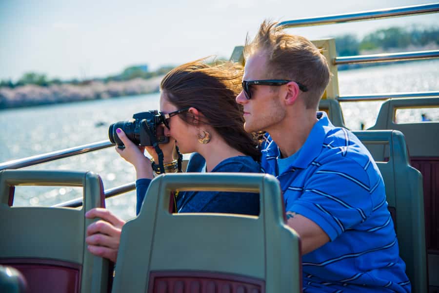 Best of DC: Hop-on Hop-off Bus Tour & Night Tour (Save 40%) - The 6:30pm sunset tour