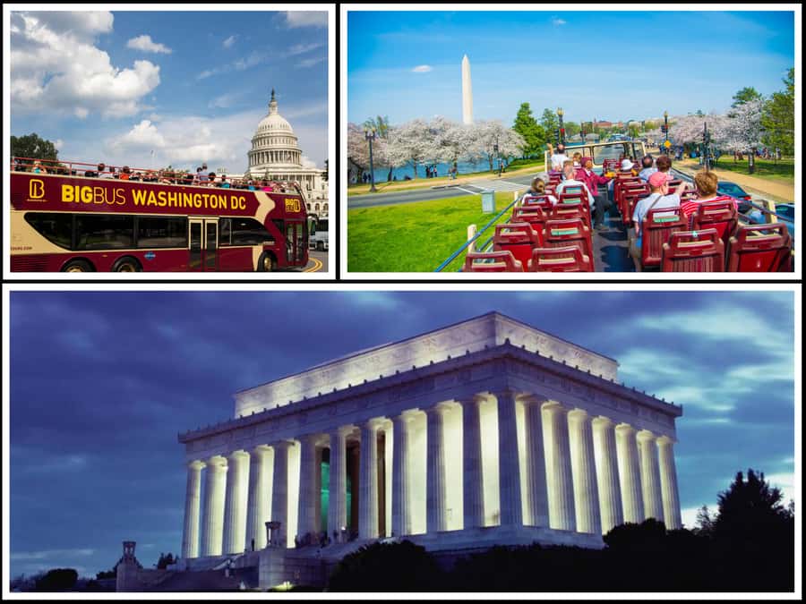 Best of DC: Hop-on Hop-off Bus Tour & Night Tour (Save 40%) - Starting at Union Station and getting your bearings