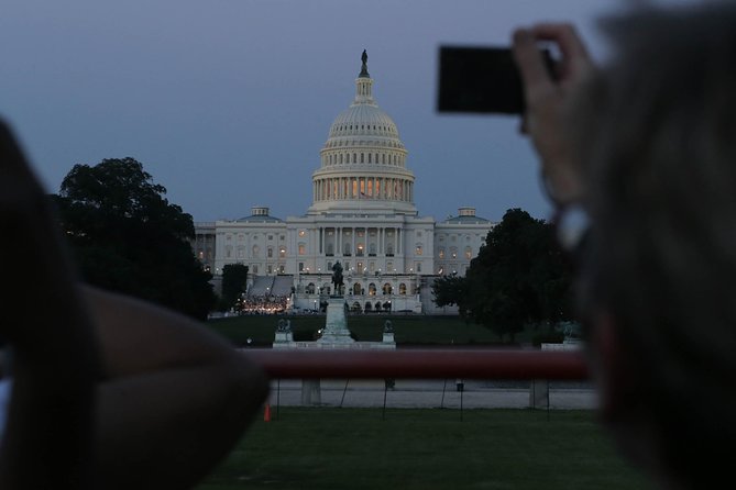 Big Bus DC: Monuments & Memorials Night Tour by Open-top Bus - Iwo Jima and Arlington views after dark