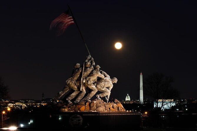 Big Bus DC: Monuments & Memorials Night Tour by Open-top Bus - Open-air seating, weather, and photography