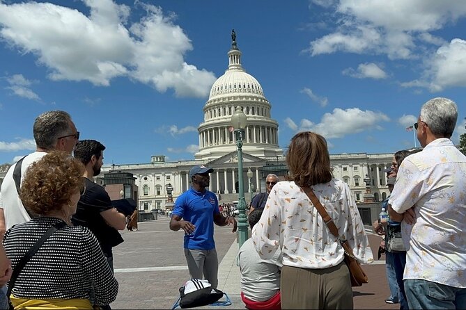 Capitol Combo: U.S. Capitol + Library Congress or Capitol Museum - Passing the Grant Memorial