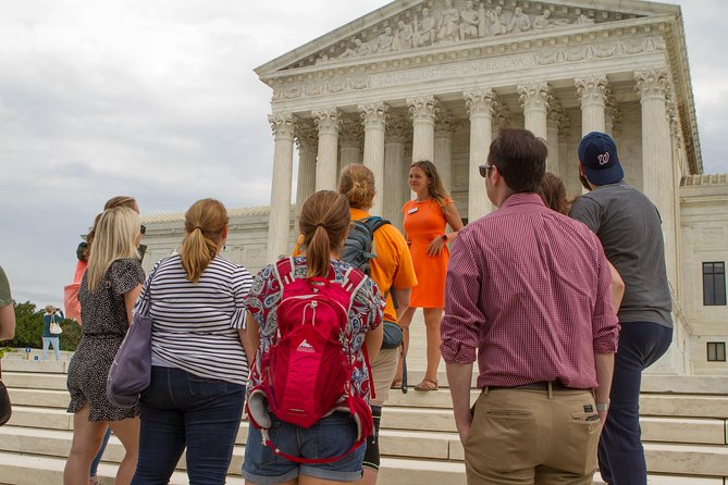 Capitol Hill & Library of Congress Highlights Walking Tour (With Tickets) - The House Triangle and a press backdrop