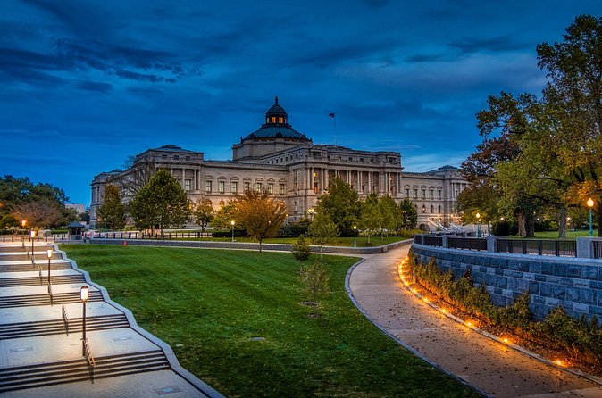 Dark History: Scandals of Capitol Hill Evening Walking Tour - Cannon House Office Building and the business of politics