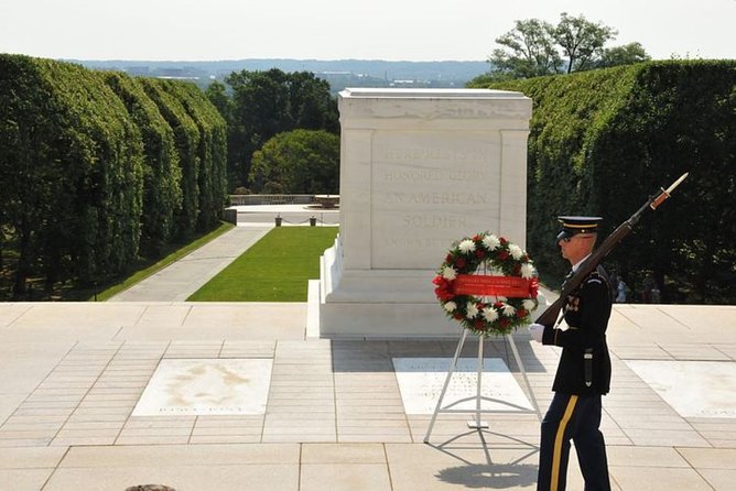 Day or Night National Mall Bus Tour with Arlington Cemetery Walk - More graves and memorials in a limited window