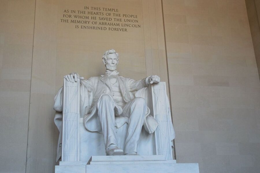 DC Bus Tour with Optional Washington Monument or Air & Space - Martin Luther King Jr. Memorial: words carved in stone