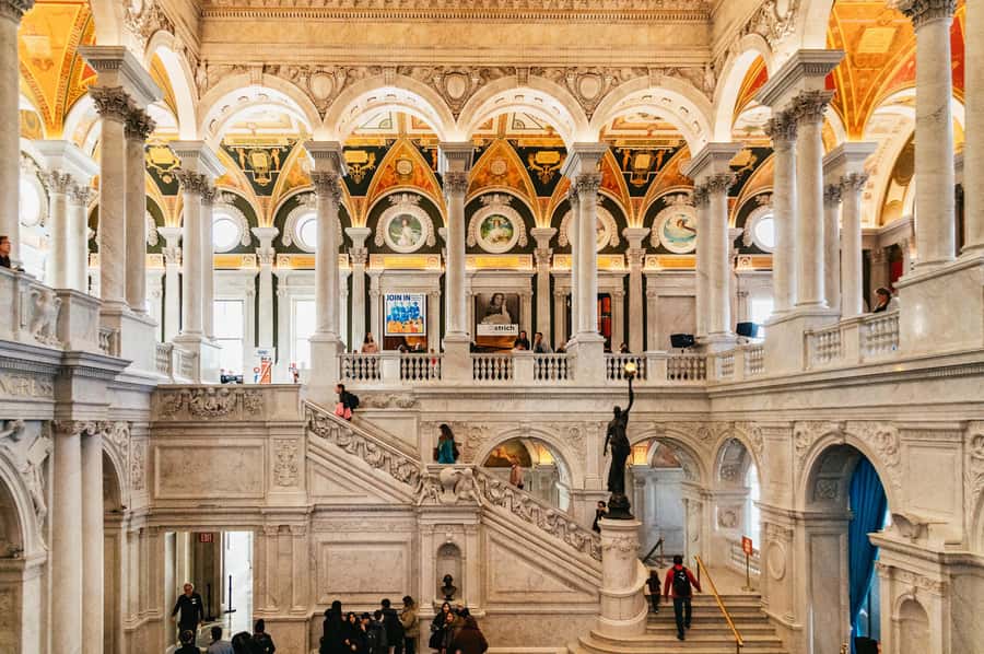 DC: Capitol Hill and Library of Congress Tour with Tickets - The Library of Congress and Jefferson’s collection