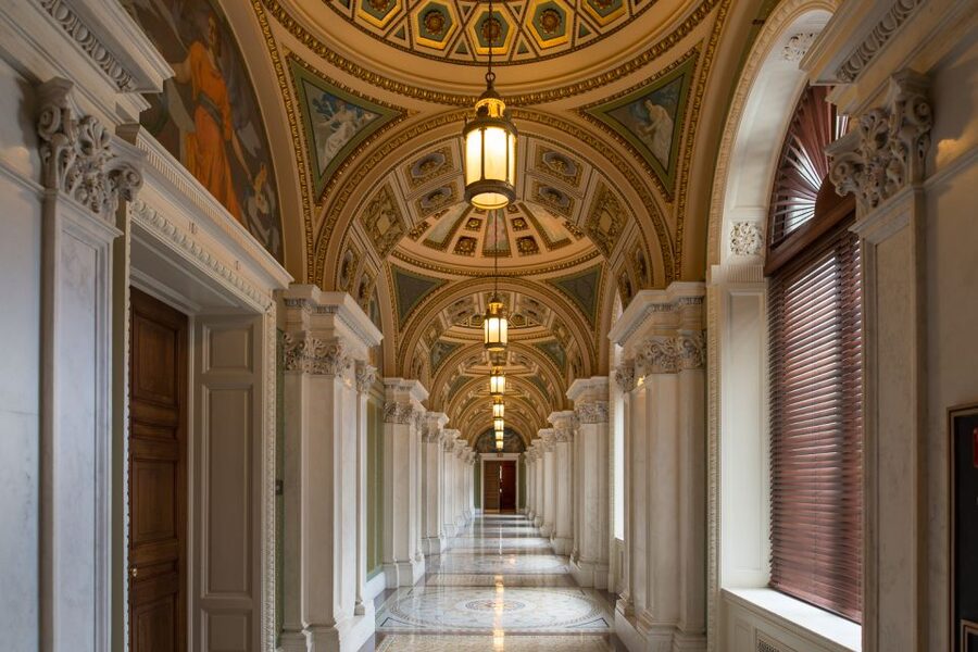 DC: Capitol Hill and Library of Congress Tour with Tickets - Capitol views from the Senate side