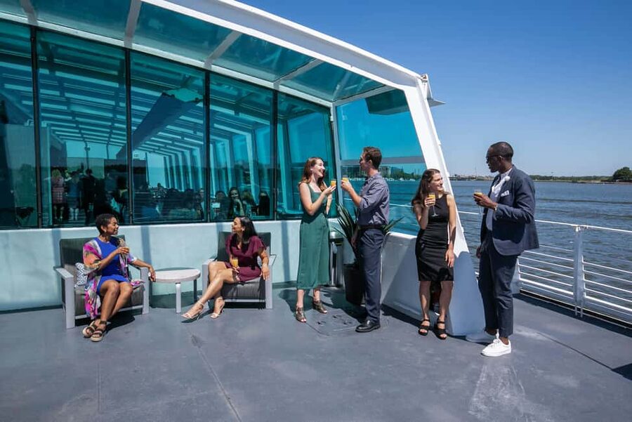 DC: City Cruises Gourmet Brunch, Lunch, or Dinner Cruise - Choosing brunch: buffet food, mimosas, and a livelier mood