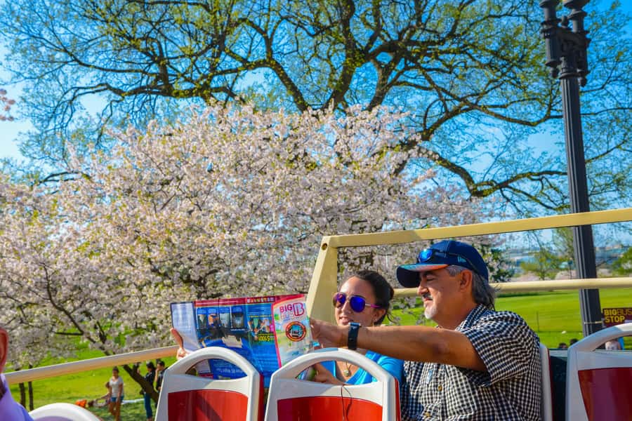 DC: Hop-on Hop-off Tour by Open-top Bus with 17 Stops - Arlington National Cemetery by digital walking tour