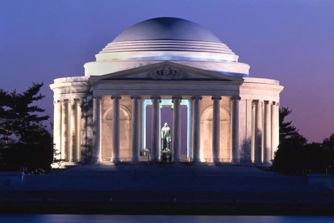 DC Memorials Night Tour: Glass-Roof Convertible Upgrade Option - The Marine Corps War Memorial and return ride