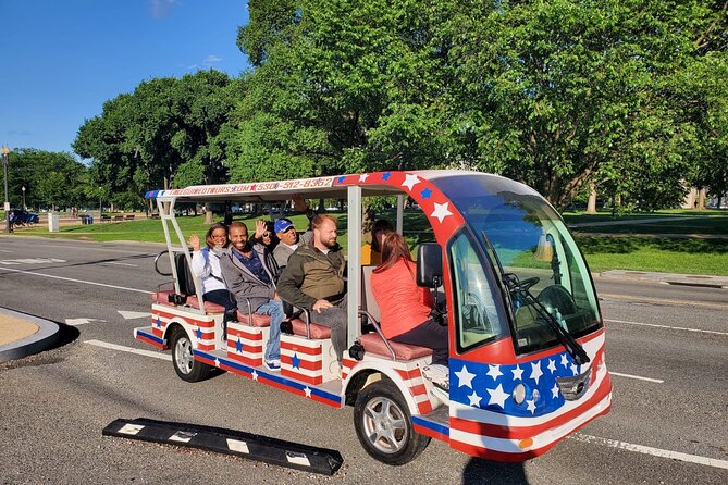 DC Monuments Day or Night American History Electric Cart Tour - The White House and a look at Chinatown
