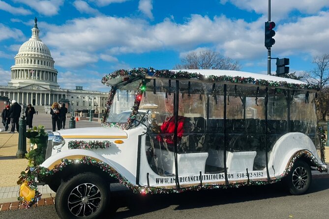 DC Monuments & History Guided E-Cart Tour-Blankets - Museums along the National Mall