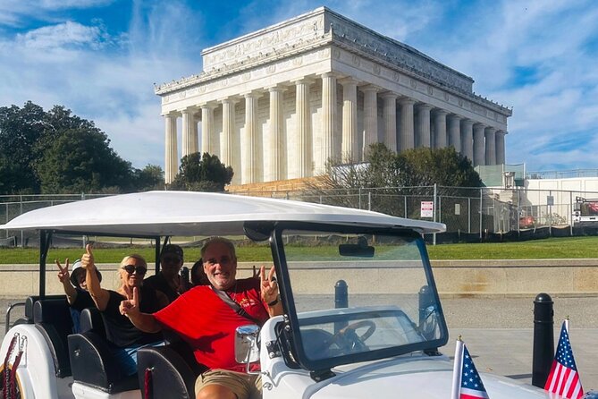 DC Monuments & History Guided E-Cart Tour-Blankets - Martin Luther King Jr. Memorial and the Stone of Hope