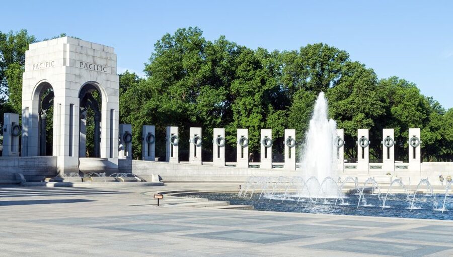 DC Monuments: Small Groups, Big Ideas Walking Tour - The Washington Monument from a respectful distance