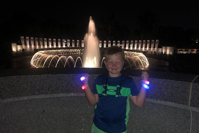 DC Night Tour With Magic LED- Pick Up/Drop, Snacks, LED Bracelets - What the LED bracelets and earpieces add