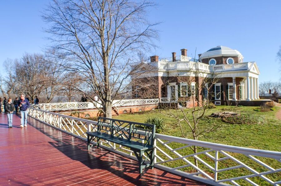 DC: Private Day Trip to Thomas Jefferson’s Monticello Estate - The views, gardens, and sense of place