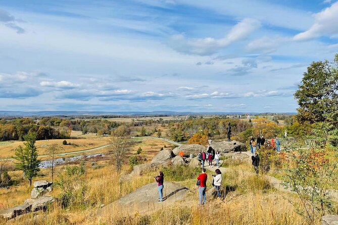 DC: Small Group Max 12 Gettysburg National Military Park Day Tour - One hour in downtown Gettysburg