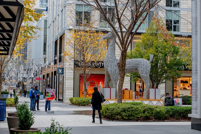Downtown DC Holiday Tour: Lights, Decorations & Festive Cheer - Macys windows and downtown holiday style