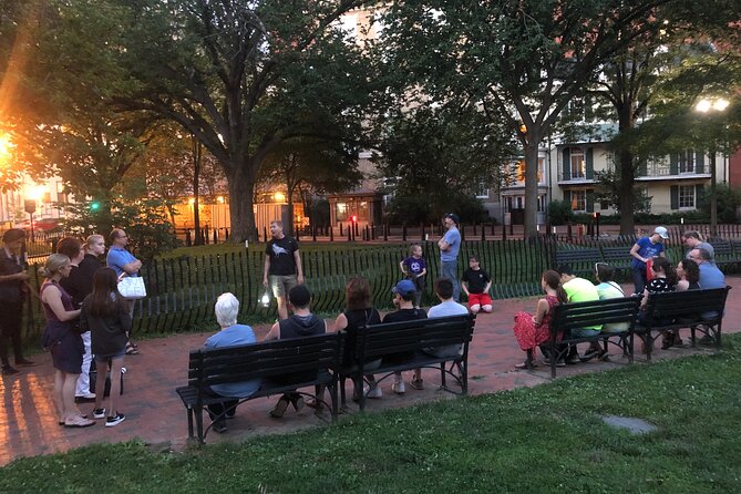 Dreaded Dead Descent of the District: DC Ghost Tour - St. John’s Church brings a quieter mood