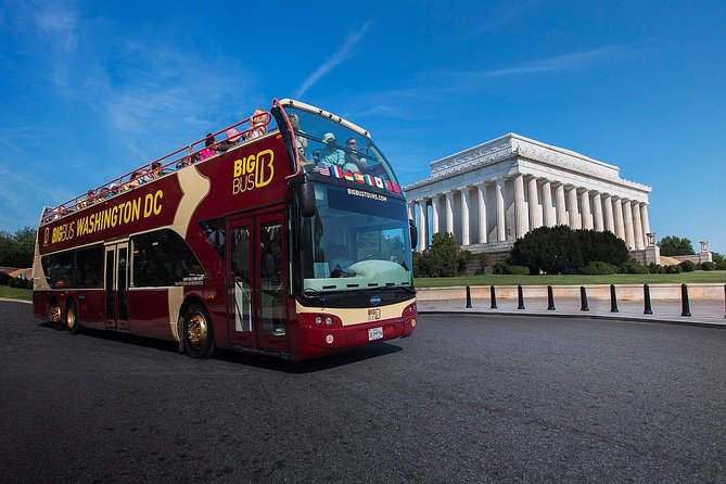 Hop-on Hop-off Sightseeing Tour by Open-top Bus with 18 Stops - Arlington Cemetery is the most valuable add-on
