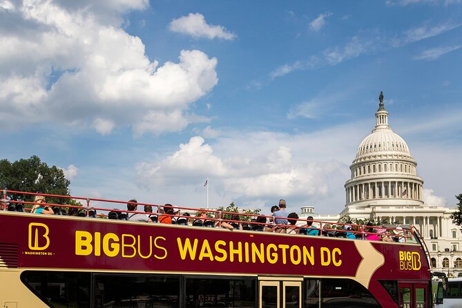 Hop-on Hop-off Sightseeing Tour by Open-top Bus with 18 Stops - Weather, seating, and accessibility details