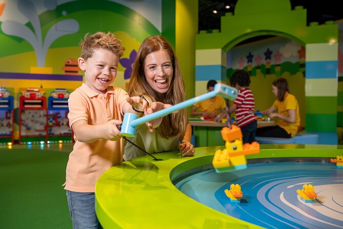 LEGO Discovery Center Washington D.C Admission Ticket - Rides and the 4D cinema provide a welcome change