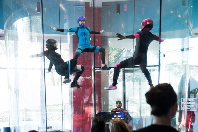 Loudoun Indoor Skydiving Experience with 2 Flights & Personalized Certificate - Two 60-second flights, with room to improve