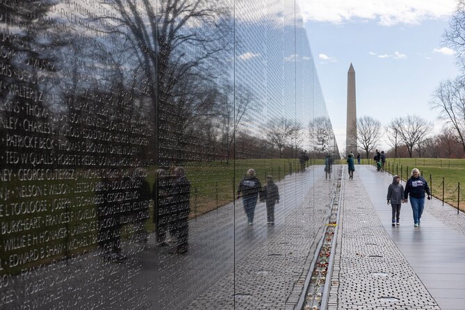 Monuments and Memorials Night Walking Tour - Walking along the Capitol Reflecting Pool