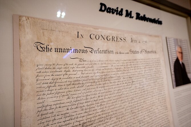 National Archives Skip-the-Line Guided Tour - Reserved entry changes the first 15 minutes