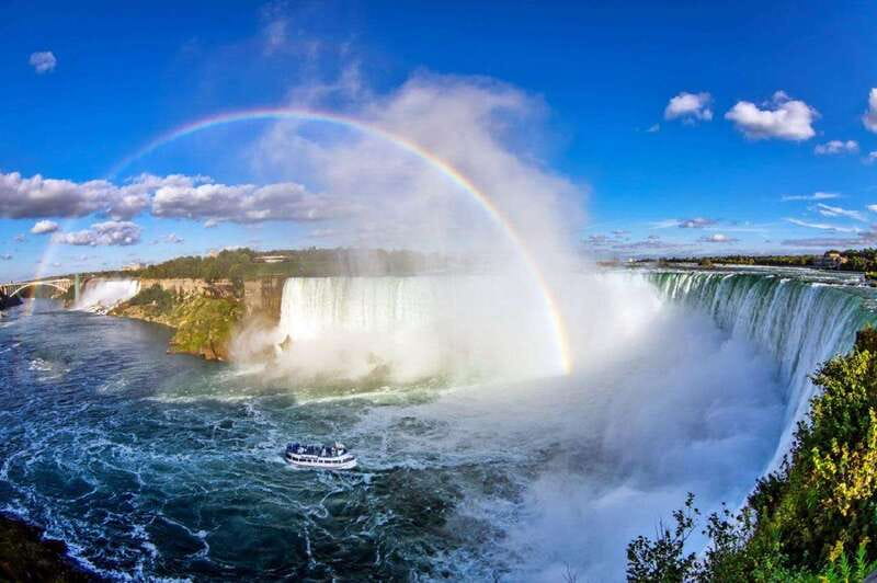 Niagara Falls,NY 2-Day Trip from Washington DC - Niagara Falls in daylight: three falls, one powerful view