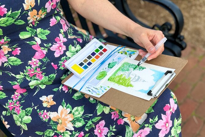 Outdoor Painting Activity with a Local Artist in Annapolis - Why the finished painting adds real value