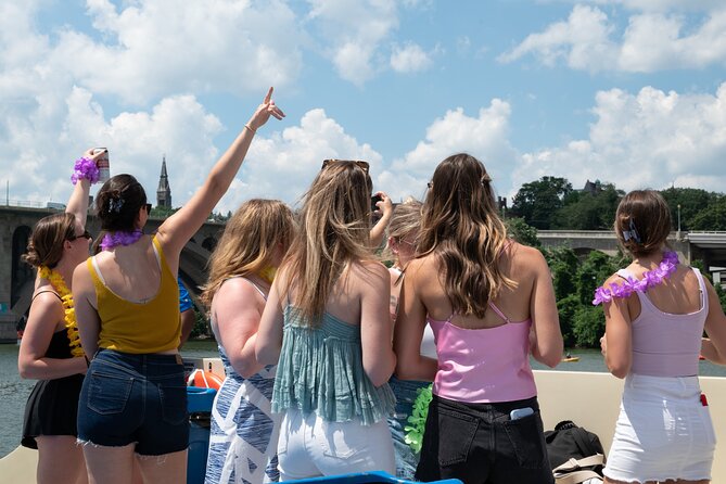 Party Yacht Cruise along Potomac River - Washington Monument, Arlington House, and the Capitol Dome