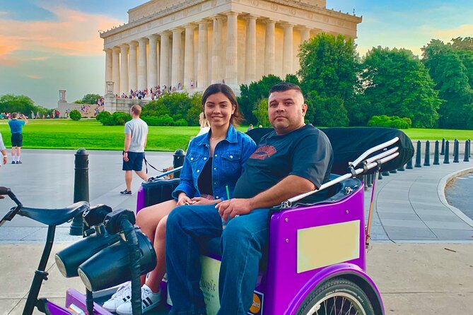 Pedicab Sightseeing Tour on the National Mall - Washington Monument stories beyond the obelisk