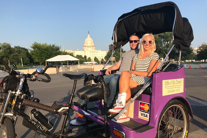 Pedicab Sightseeing Tour on the National Mall - Franklin Delano Roosevelt Memorial uses water and separate rooms