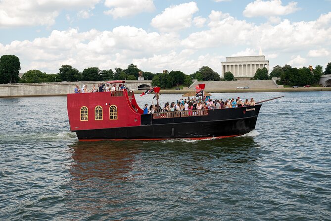 Pirate Ship Treasure Hunt Cruise with Face Painting - Boarding at Georgetown’s Potomac Paddle Club