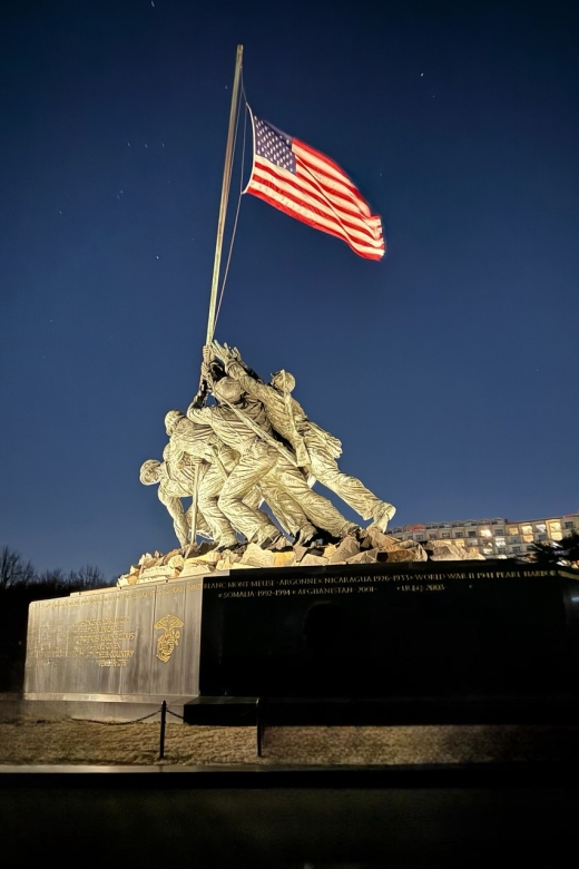 Private DC at Night Tour - Starting in Virginia, Maryland, or Washington