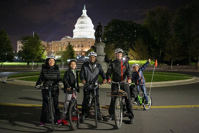 Private DC Monuments at Night Bike Tour - Why Washington DC works so well after dark