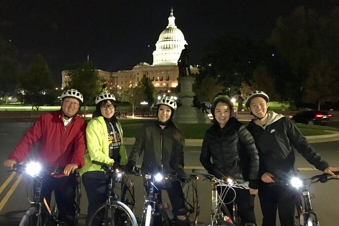 Private DC Monuments at Night Bike Tour - FDR Memorial: a longer walk if time allows