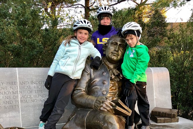 Private Family-Friendly Bike Tour of DC - Washington Monument and the story behind its construction