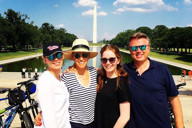 Private Family-Friendly Bike Tour of DC - Reading the World War II Memorial’s symbols