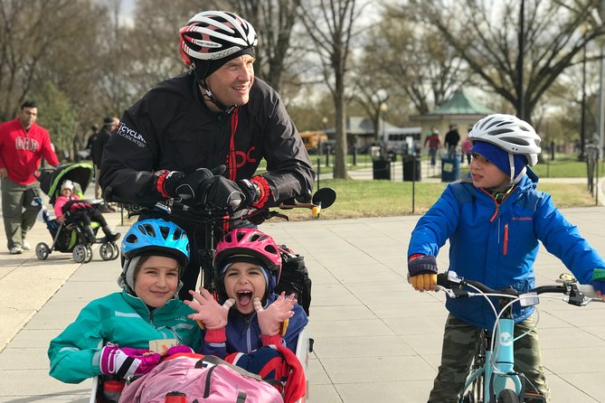 Private Family-Friendly Bike Tour of DC - The Capitol view and the long ride along the Mall