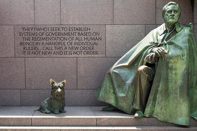 Private Washington DC Full Day Tour for up to 10 Guests - The World War II Memorial and Washington Monument views