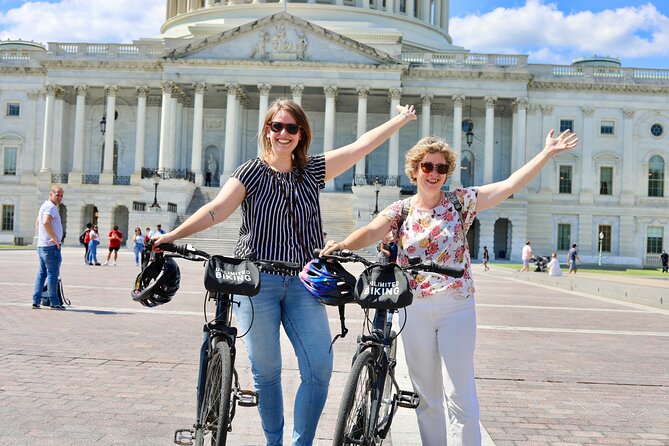 Private Washington DC Monuments Day or Night Bike Tour - Lincoln Memorial: Begin with Washington’s grandest view