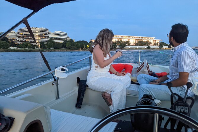 Scenic DC Fishing Charter on the Potomac - The Lincoln Memorial from an unusual angle
