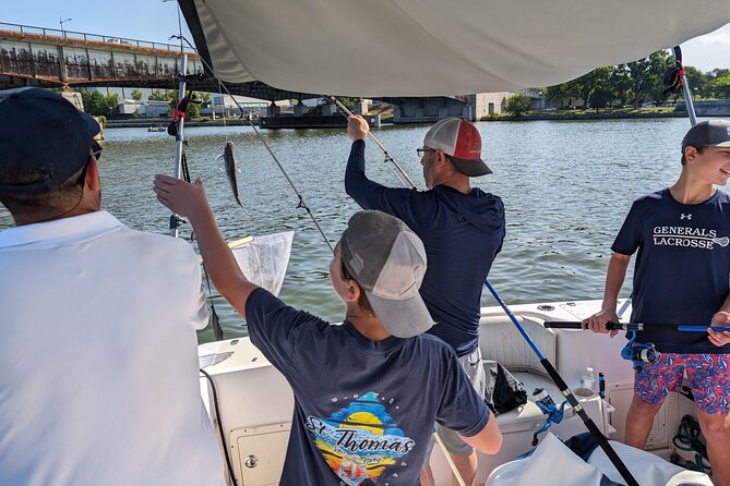 Scenic DC Fishing Charter on the Potomac - Watergate and the story behind the building